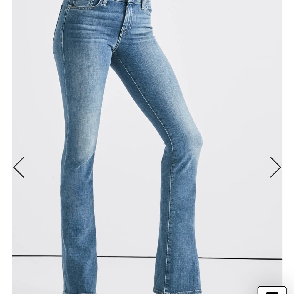 Lucky Brand Ava Mid rise boot jeans